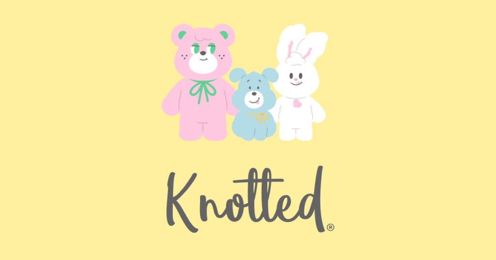 브랜드 만들기 예시 도넛 브랜드 노티드 로고와 이미지